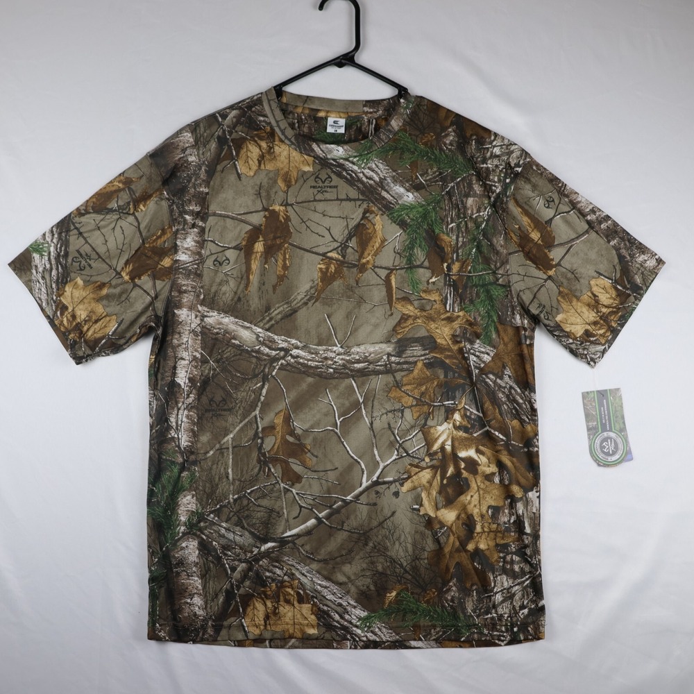 Colosseum T-Shirt Mens Large Realtree Edge Camo Lightweight Performance‎ Hunting